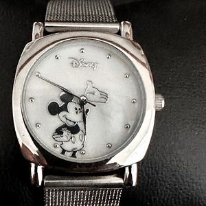 Disney Mother of Pearl Mickey Mouse Watch